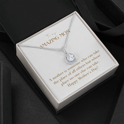 Eternal Love Necklace - A Mother is Someone Who Can Take the Place of All Others