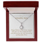 Eternal Love Necklace - Happy Mother's Day To The Woman Who Gave Me Life