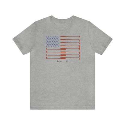 Mens T Shirts - Golf Flag - Funny Men T Shirts